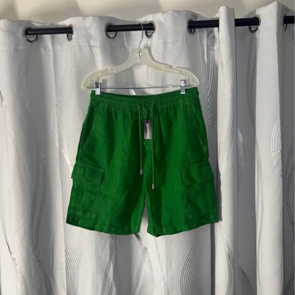 Vilebrequin Linen Cargo Shorts